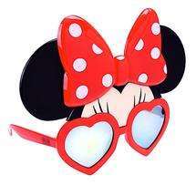 Minnie Mouse with Heart Frames Sun Stache