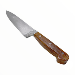 Plastic 13 Inch Chef's Knife Silver Blade and Brown Handle - New - NEW