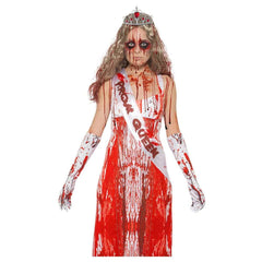 Bloody Prom Queen Kit w/ Sash, Gloves & Tiara