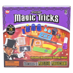 Child's Beginner Mega Magic Tricks Set w/ 75 Tricks