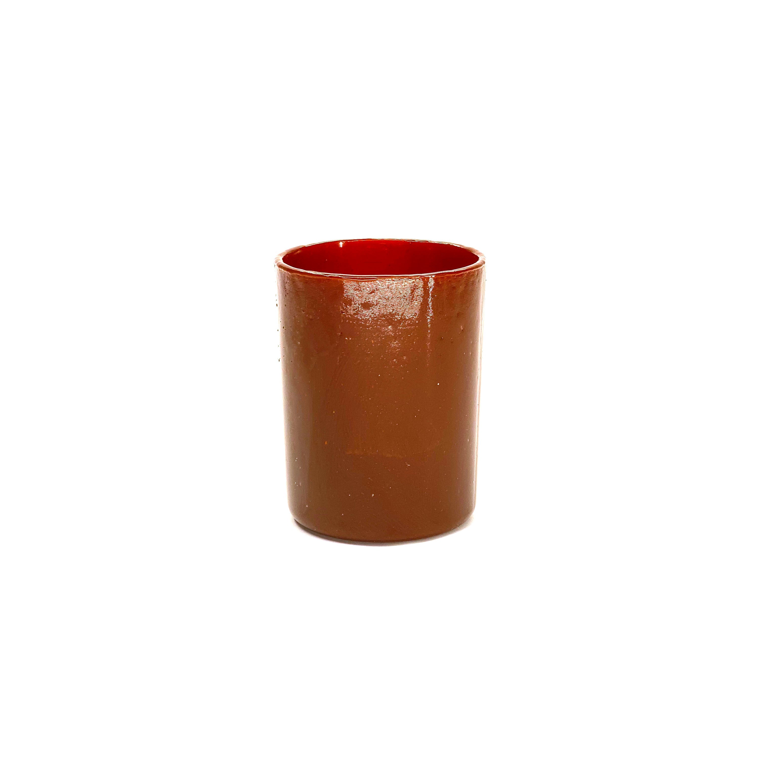 SMASHProps Breakaway Tumbler Glass - AMBER BROWN opaque - Amber Brown,Opaque