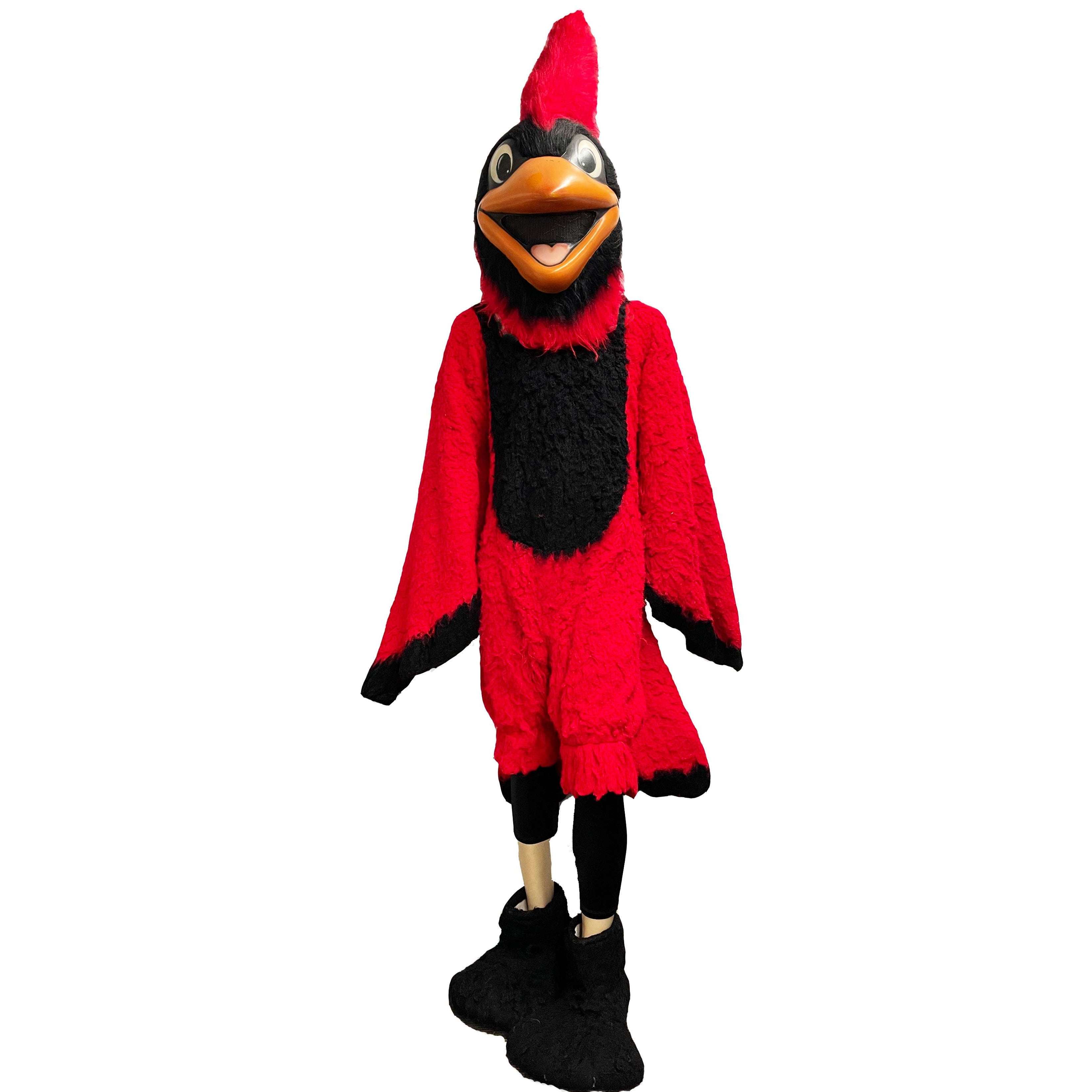 Red Cardinal Mascot Adult Costume