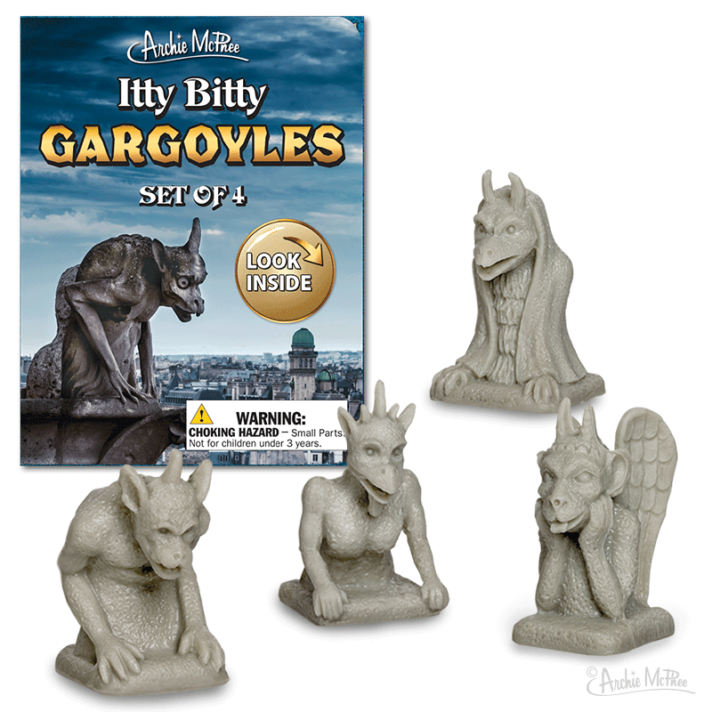 Itty Bitty Gargoyles ( Set of 4)