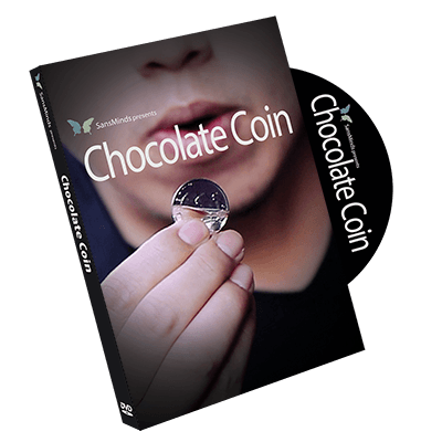 Chocolate Coin by SansMinds (Gimmick & DVD)