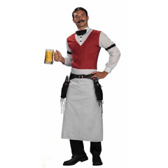 Western Saloon Bartender Adult Costume