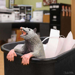 Office Possum Hanging Prank Toy