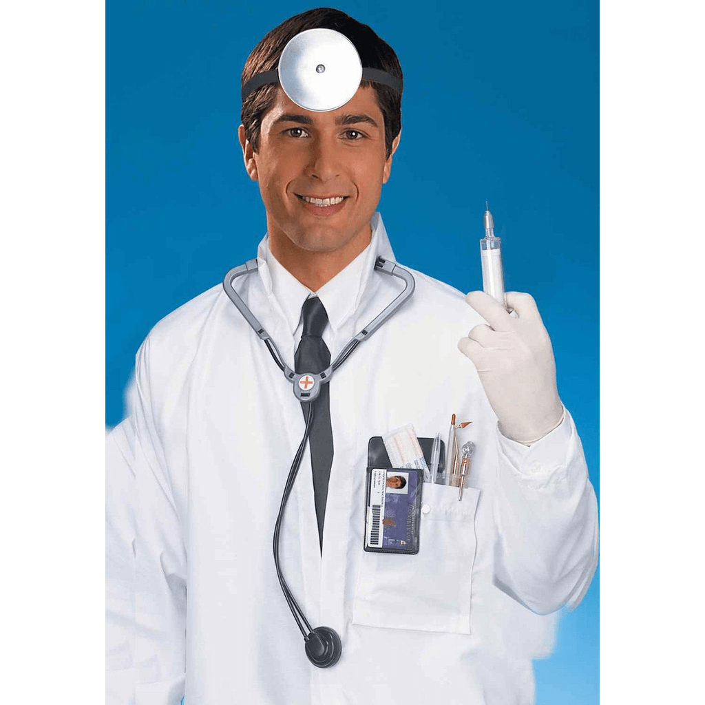 Doctor Reflector Mirror & Stethoscope Set