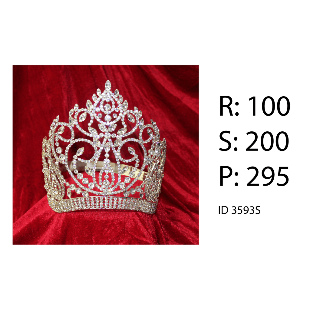 Rental- Marquise Rhinestone Crown