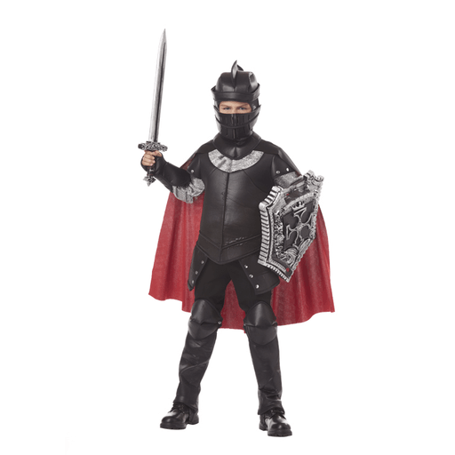 The Daring Black Knight Ultimate Kids Costume