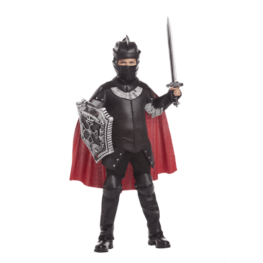The Daring Black Knight Ultimate Kids Costume