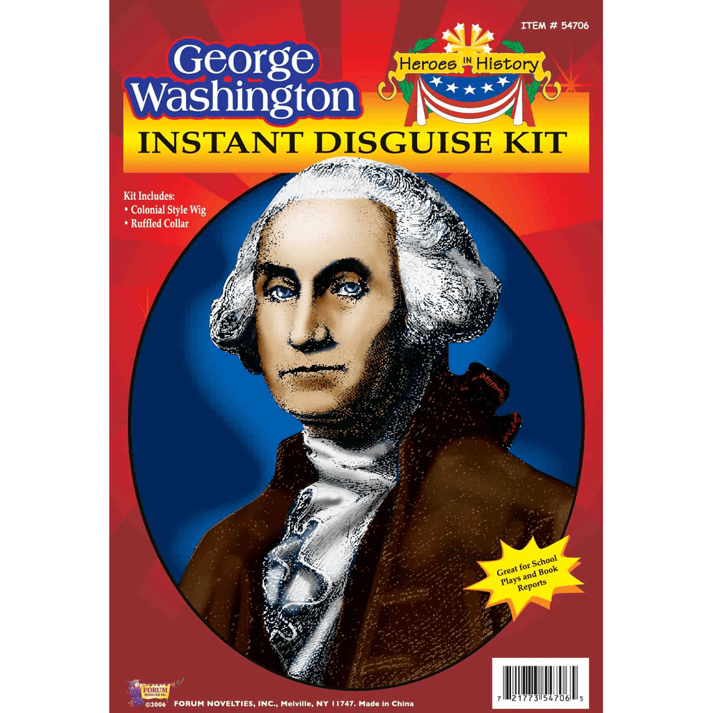 George Washington Instant Disguise Kit