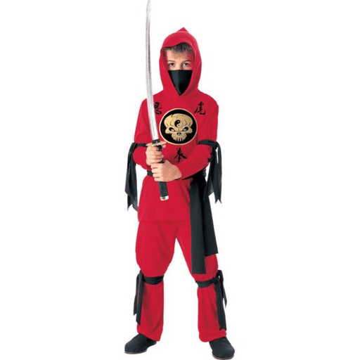 Red Ninja Child's Costume