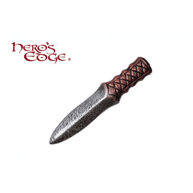 9.5" Bronze & Silver Foam Dagger