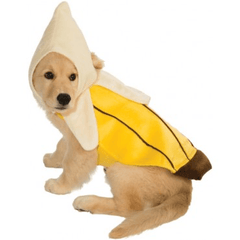 Peeled Banana Pet Costume