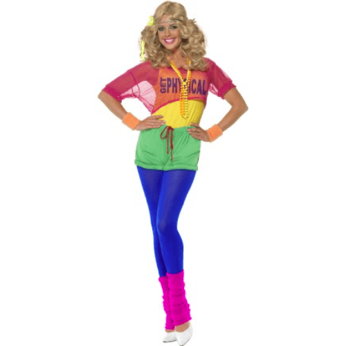 Let's Get Physical 80's Adult Costume
