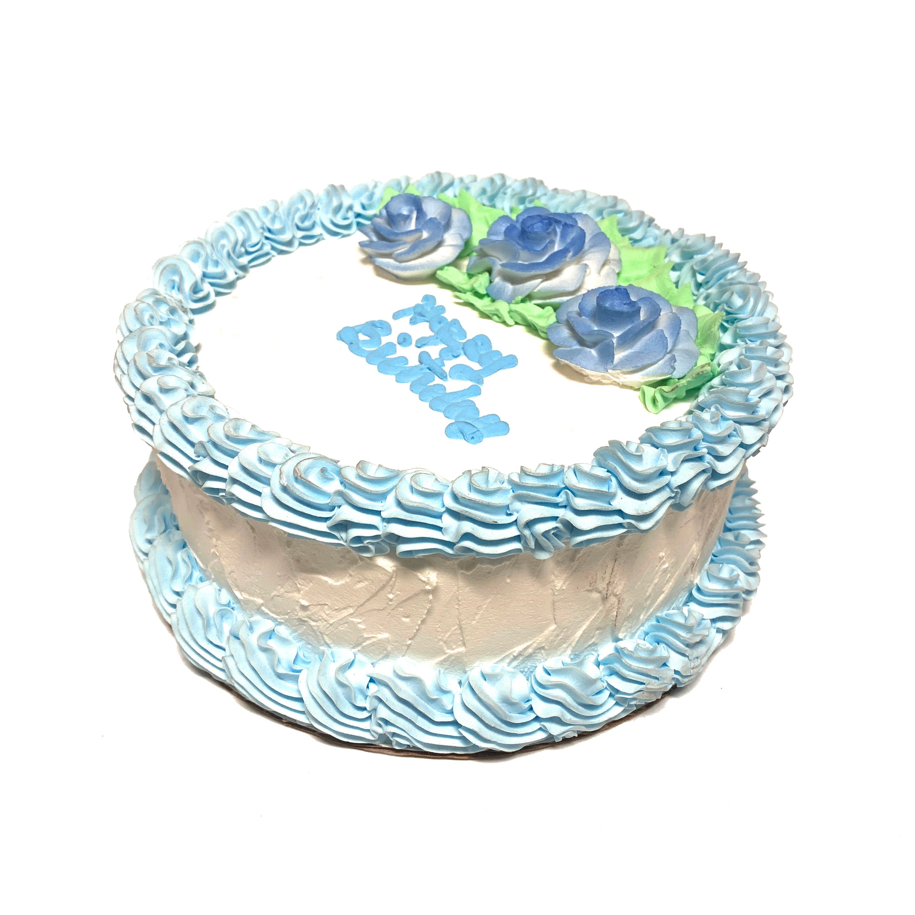 Fake Prop Birthday Cake Lightweight Food Display