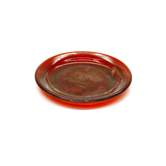 SMASHProps Breakaway Small Dinner Plate Prop - RED translucent - Red,Translucent
