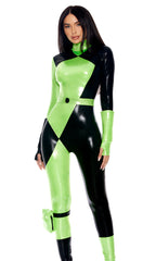 There She Go Sexy Villainess Catsuit Cartoon Character Adult Costume