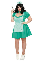 Green Sexy Nurse Uniform Adult Costume