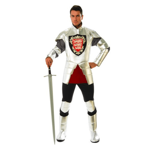 Silver Knight Adult Costume Armour