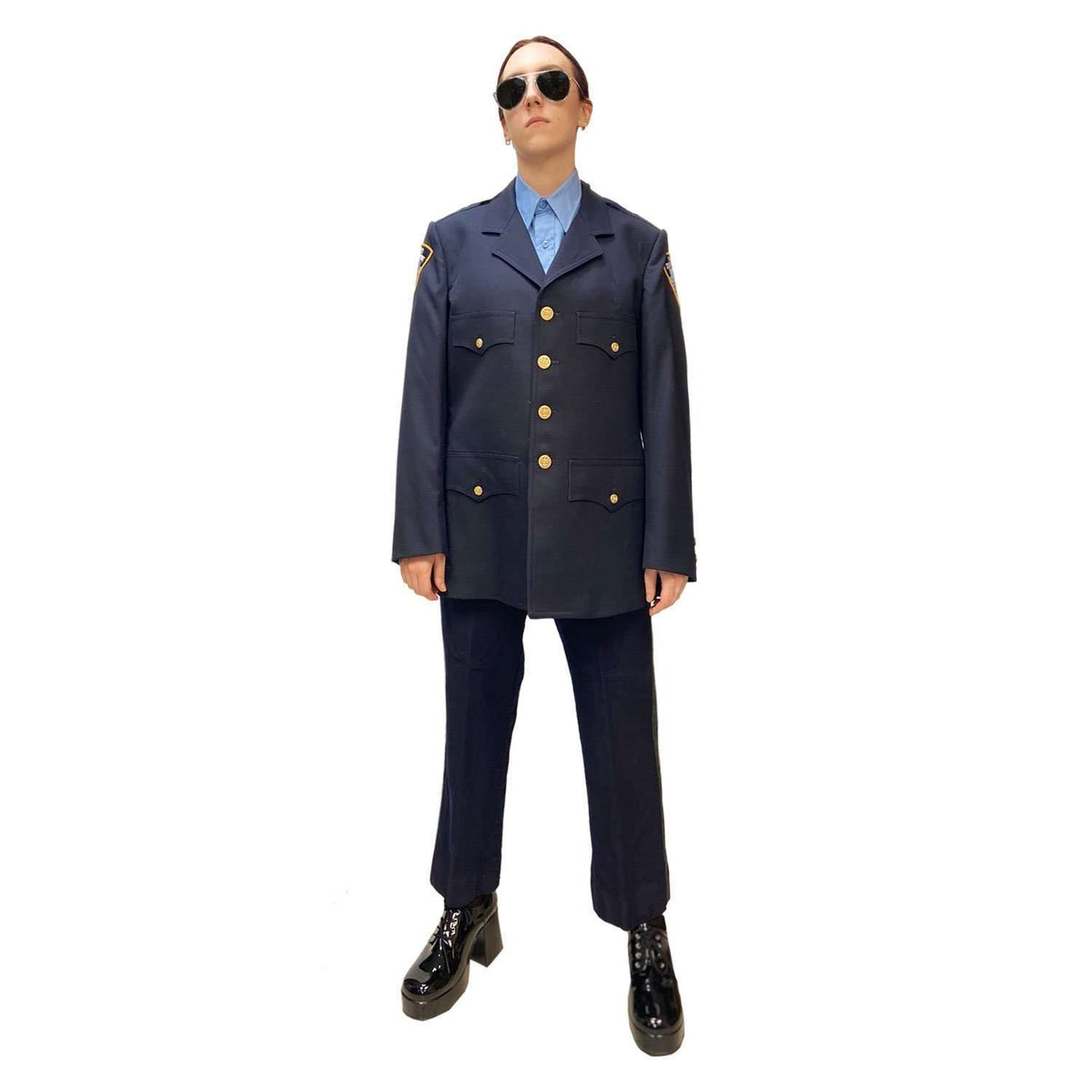 Production Quality Rental NYPD Officer w/Coat