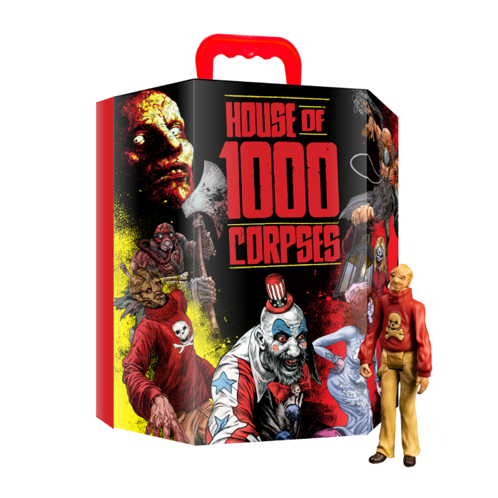 House of 1000 Corpses Action Figures Collectible Case w/ Tiny Torso & Head