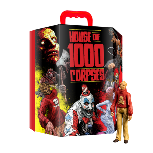 House of 1000 Corpses Action Figures Collectible Case w/ Tiny Torso & Head 700