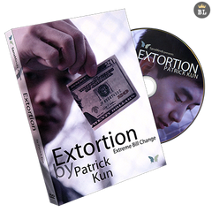 Extortion (DVD and Gimmick) by Patrick Kun and SansMinds