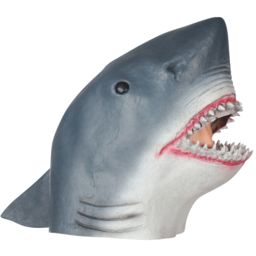 Full Head Realistic Looking Shark Mask