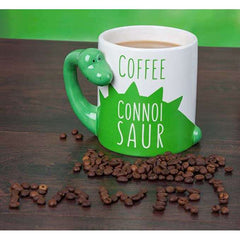 Dinosaur Coffee Connoi-Saur Mug