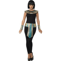 Egyptian Collar & Belt Costume Accessory Kit