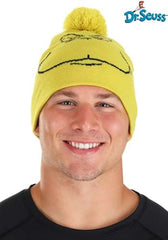 Dr Seuss The Grinch Green Knit Hat