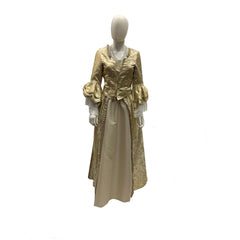 Regal Colonial Gold Dress Women's Adult Costume