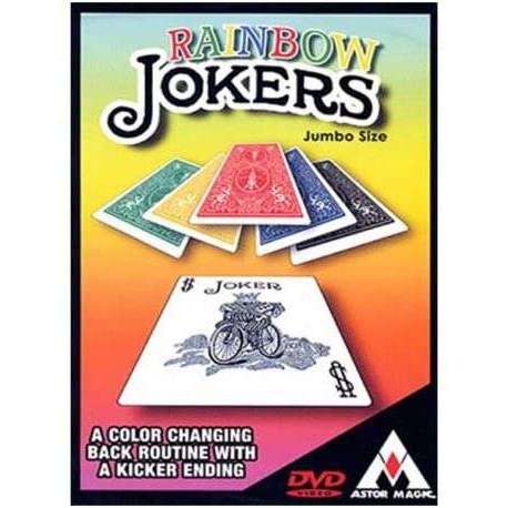 Rainbow Jokers by Astor Magic DVD