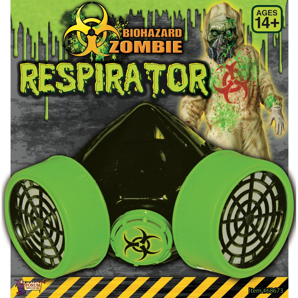 Zombie Biohazard Respirator Mask