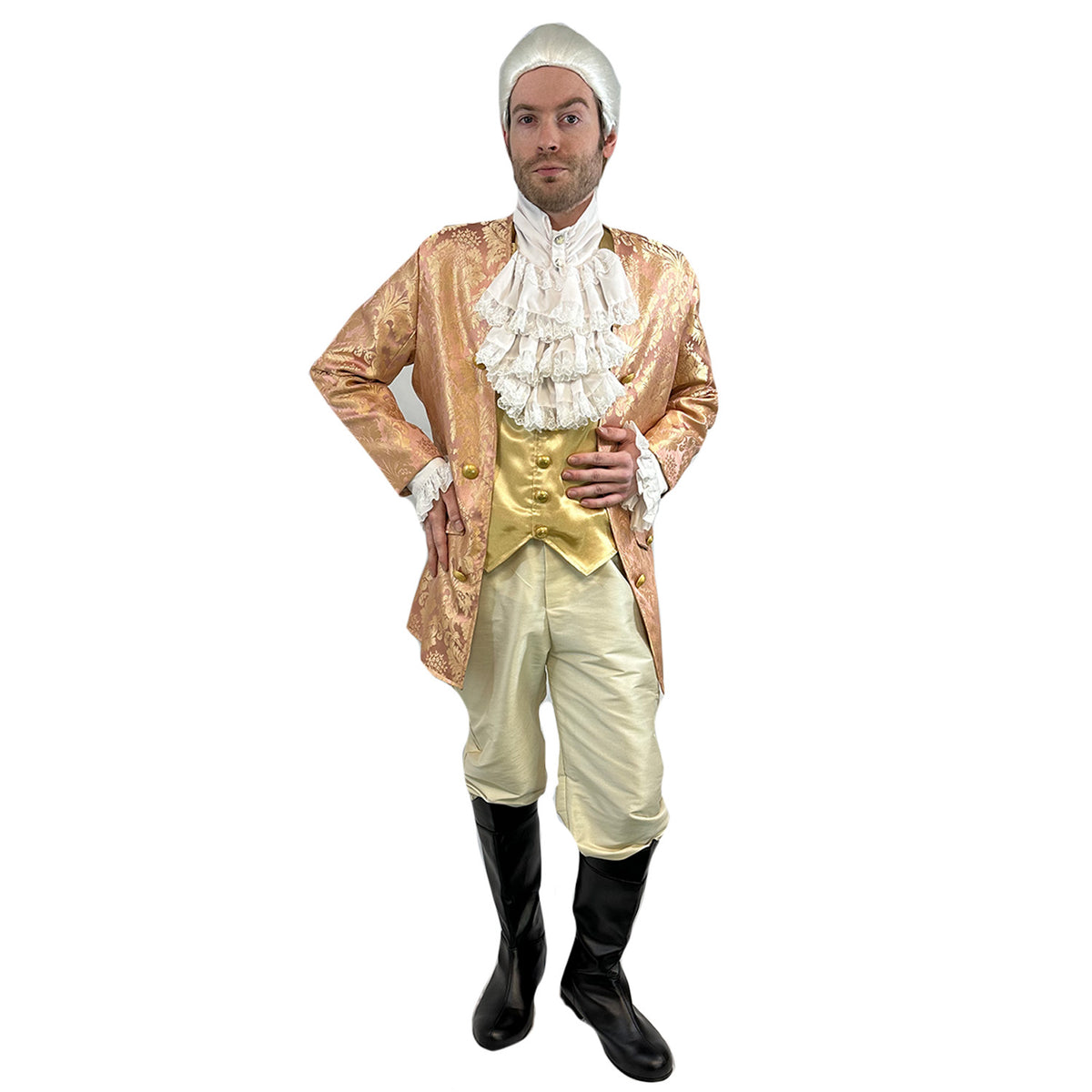 Colonial Peach Louis XVI Men's Adult Costume