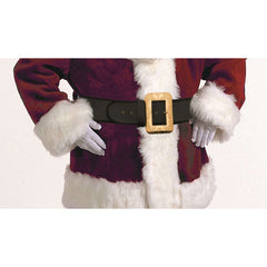 Majestic Burgundy Premium Velvet Santa Suit with Faux Fur Adult Costume