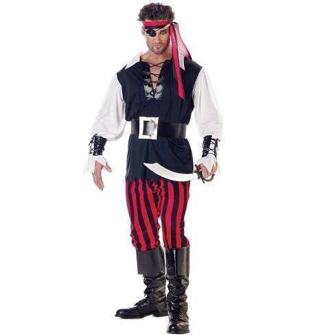 Deluxe Cut Throat Pirate Adult Costume