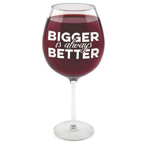 Bigger is Better Giant Wine Glass