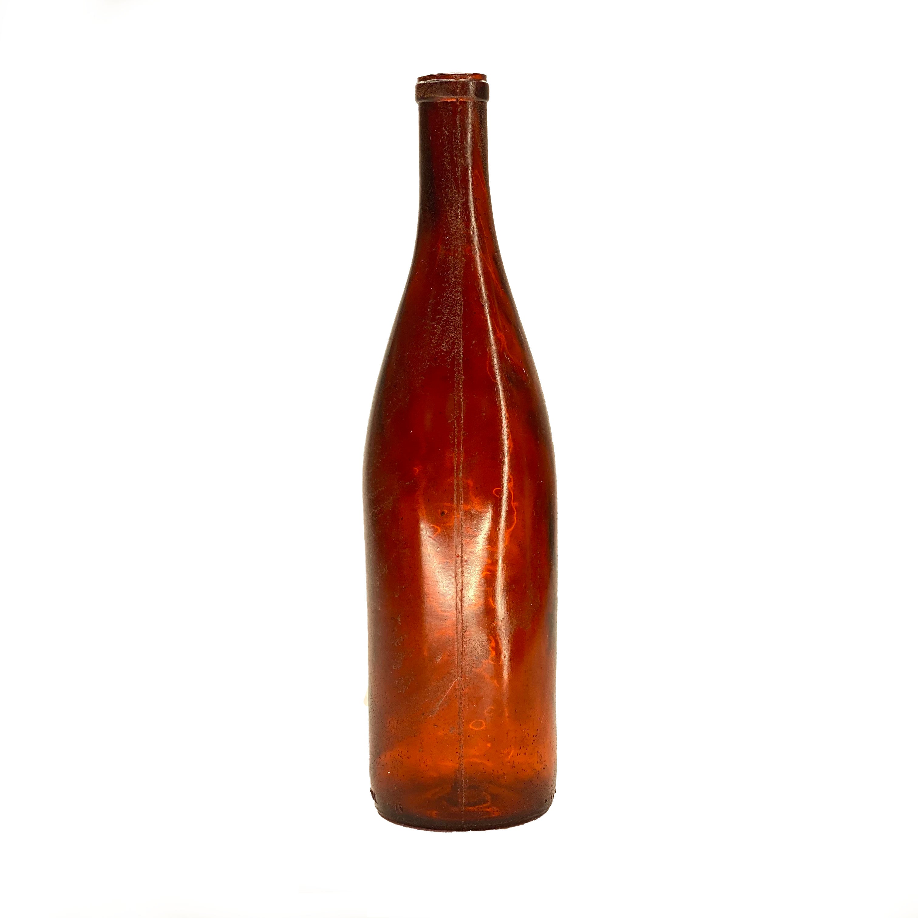 SMASHProps Breakaway White Wine Bottle Prop - AMBER BROWN translucent - Amber Brown Translucent