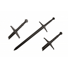 41 1/4" Black Polypropylene Medieval Sword