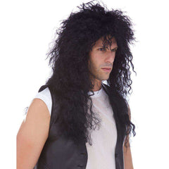 Heavy Metal Crimped Curl Eddie Wig