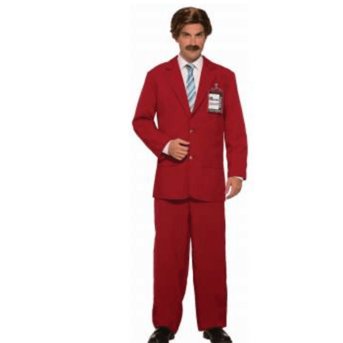 Anchorman Ron Burgundy Adult Leisure Suit Costume
