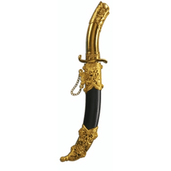 Gold Arabian Dagger Prop