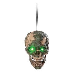 Undead Fred Hanging Animated Head Prop