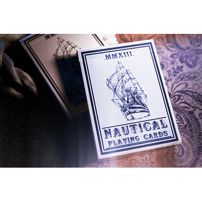 NAUTICAL PLAYING CARDS- BLUE