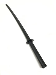 Polypropylene 39 Inch Black Bokken Katana Sword Full Contact Stunt Prop - Perfect for Training
