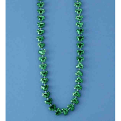Shamrock Bead Necklace