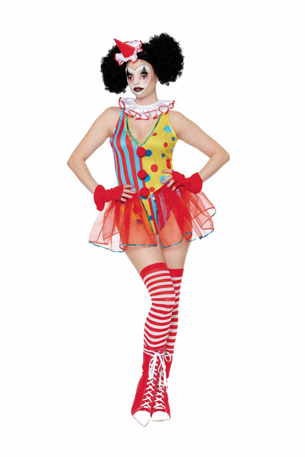 Big Top Babe Sexy Women's Clown Costume – AbracadabraNYC