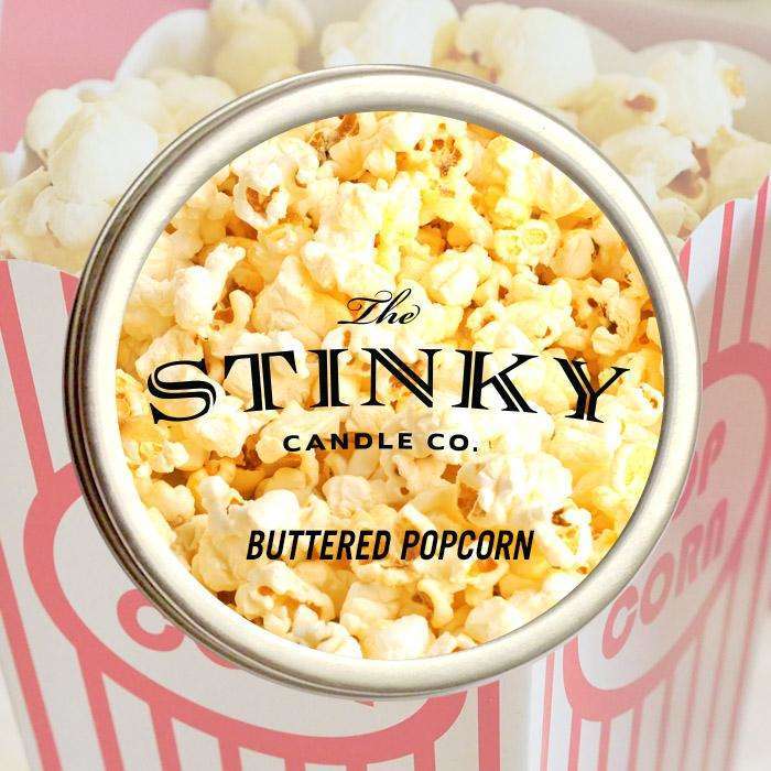 Buttered Popcorn Scented Candle